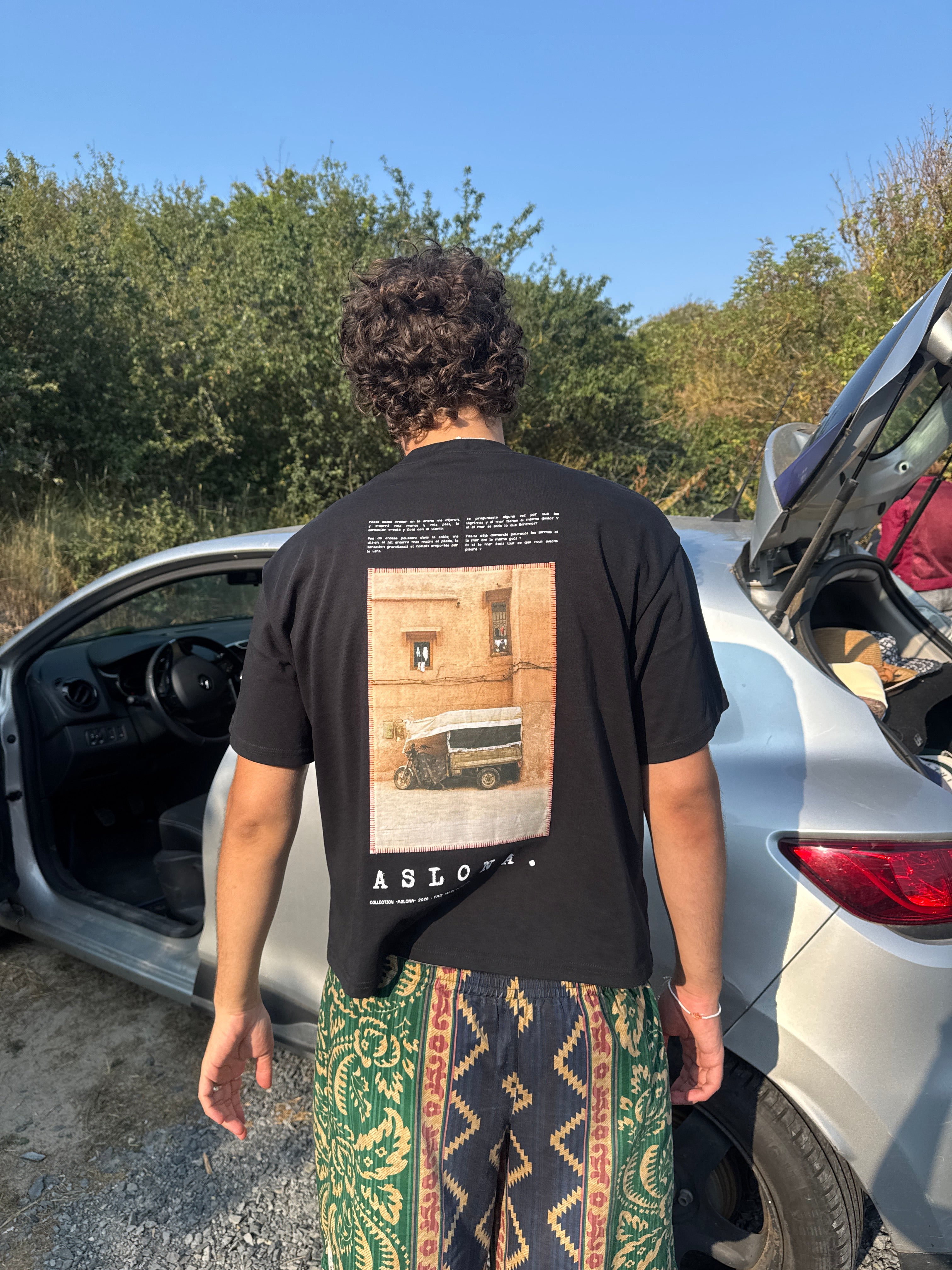 MEDINA BLACK T-SHIRT