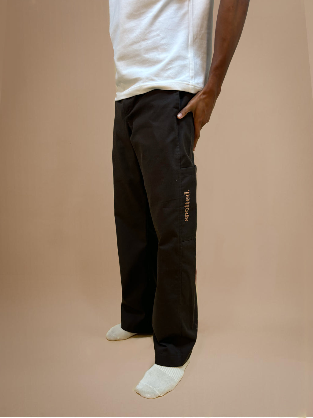 classic mima pants - dark brown
