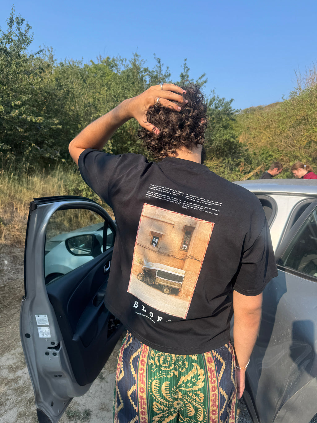 MEDINA BLACK T-SHIRT