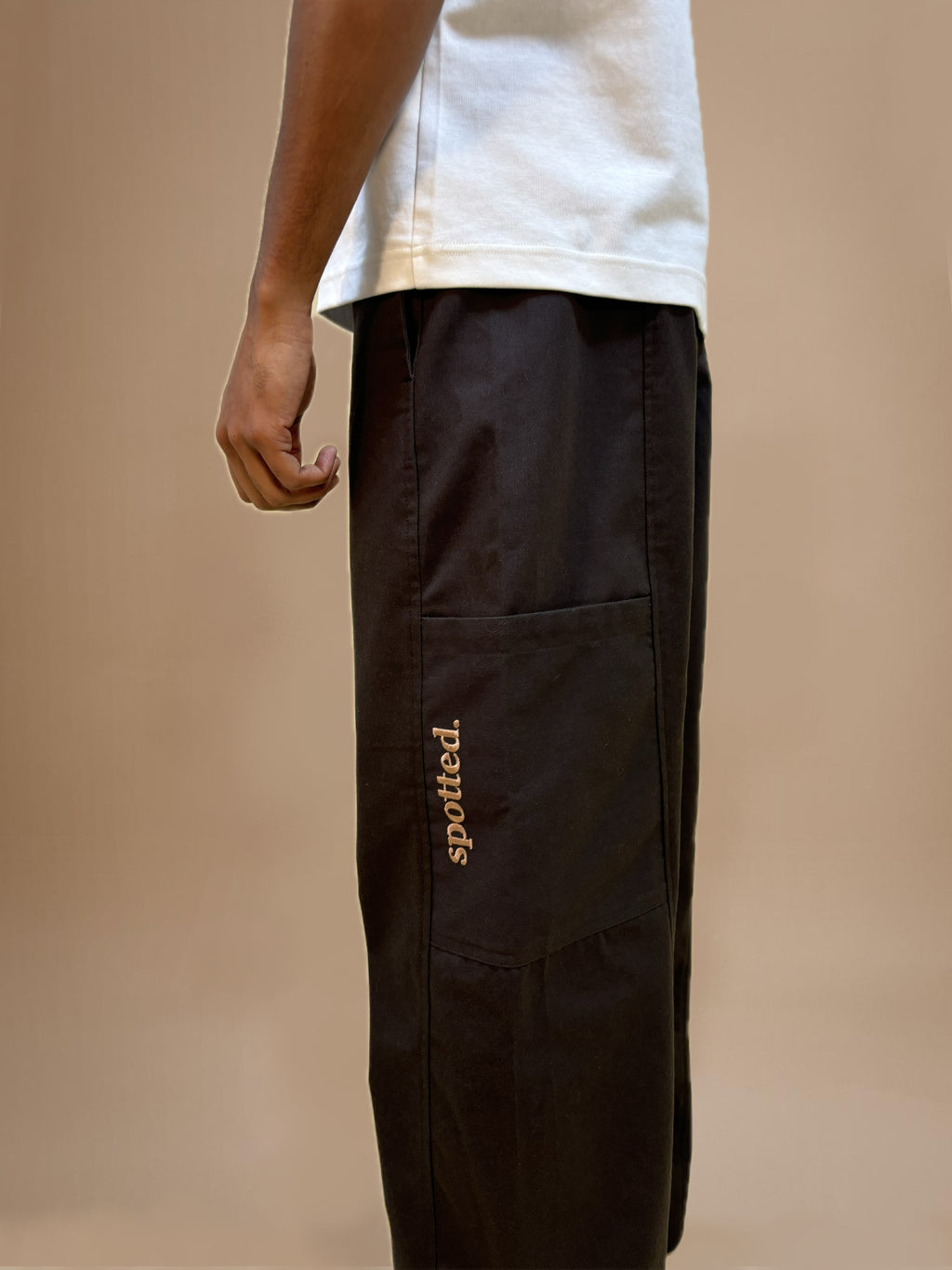 classic mima pants - dark brown