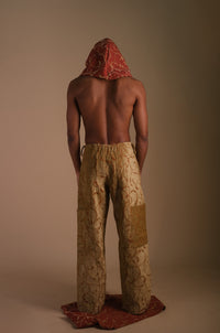 gold mima pants