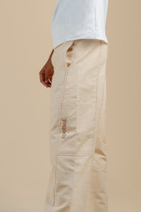 creme mima pants
