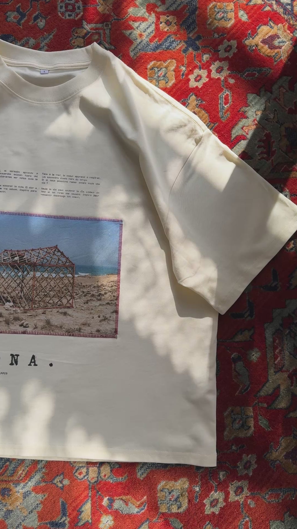 REFUGIO CREME T-SHIRT