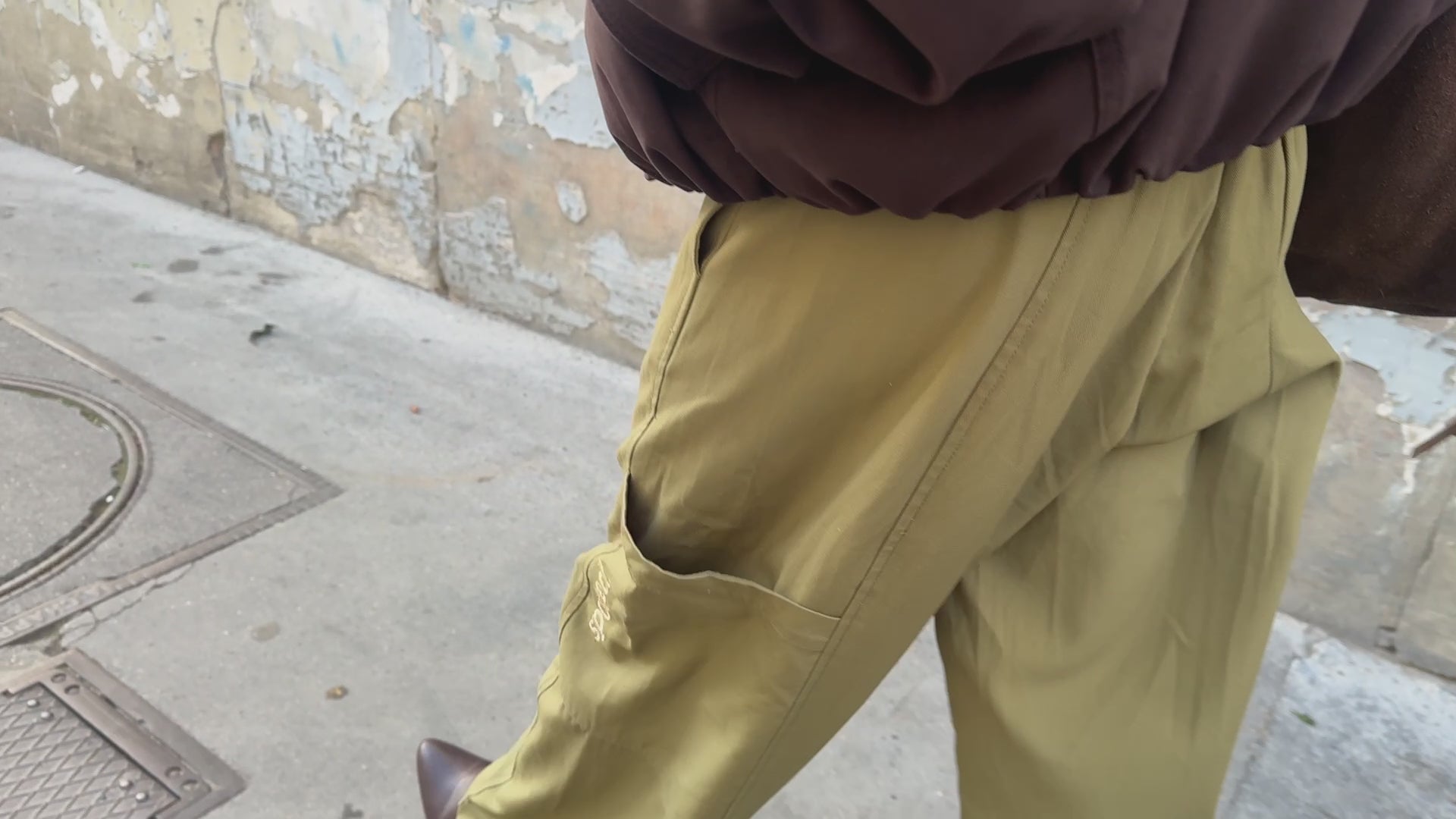 classic mima pants - green olive